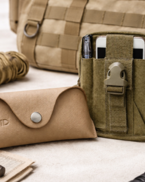 Sunglass case and Waist bag /travel pouch – Unisex lightweight eyewear case, unisex Waist bag /travel pouch