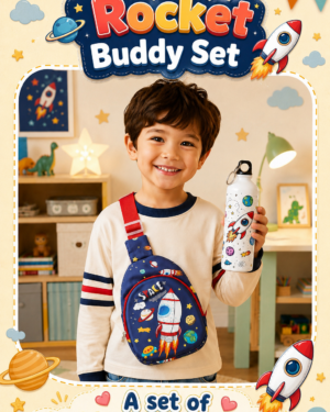 Children’s Chest Bag and Water Bottle Set