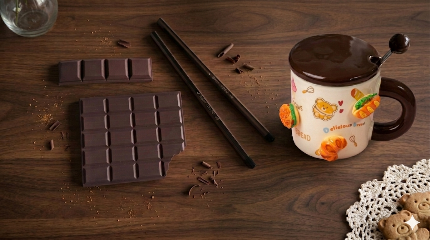The Chocolaty Notebook set