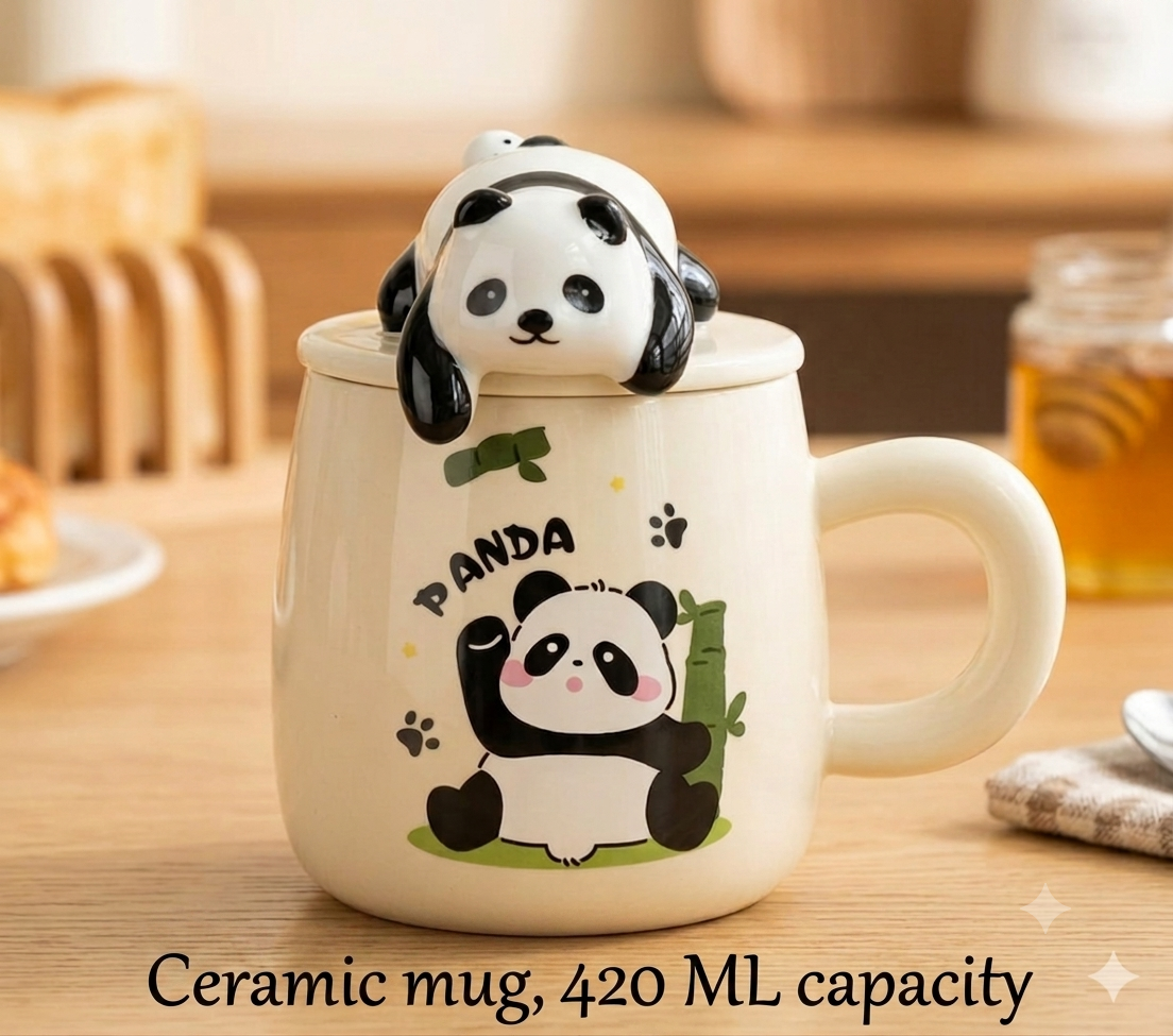 The Green Panda Mug set - Image 3