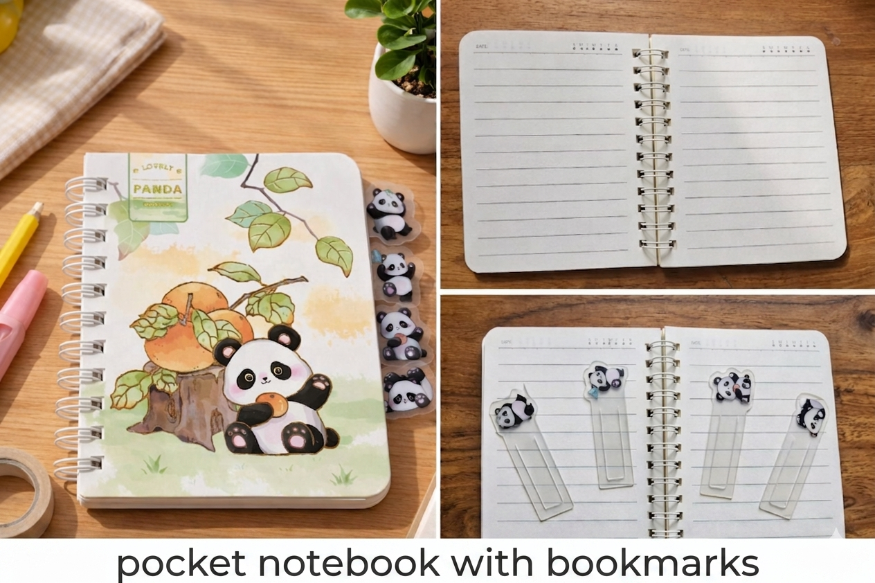 The green panda notebook set - Image 4