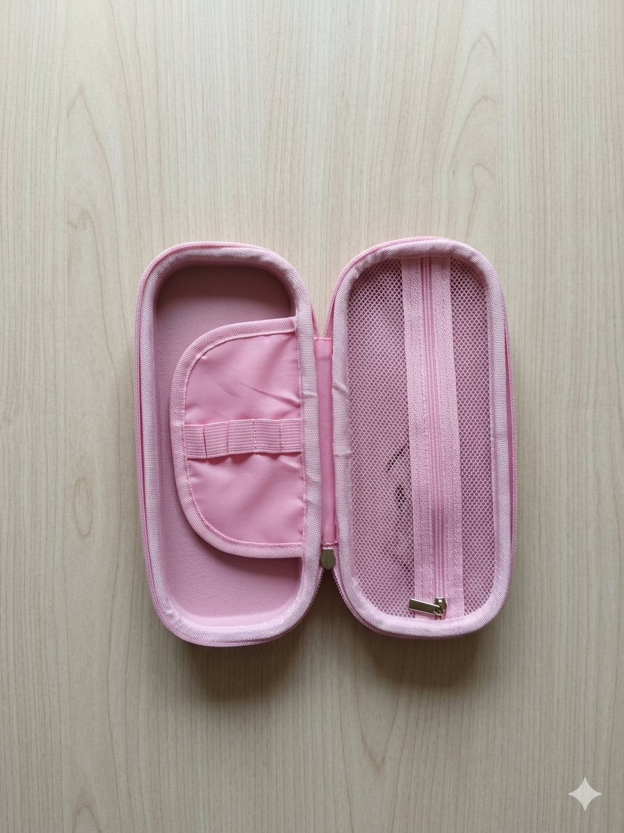 The Happy Unicorn set - 1 Hard Top Unicorn bag, 1 Zipper Unicorn Pencil box - Image 9