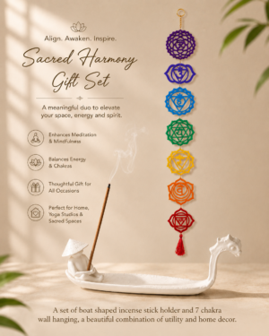 7 Chakra wall hanging set