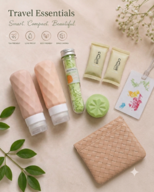 Travel toiletry set