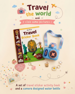 Travel activity sticker book