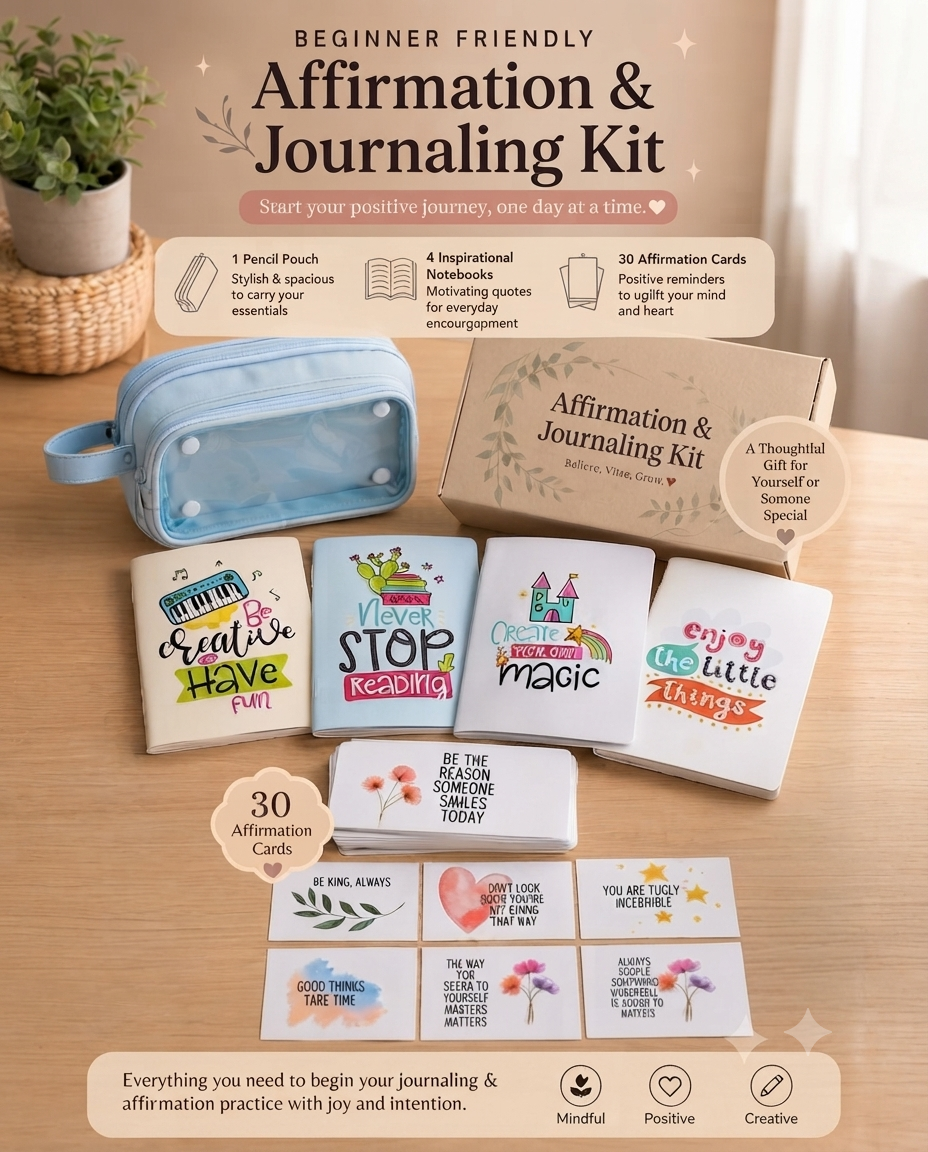 Affirmation journaling set