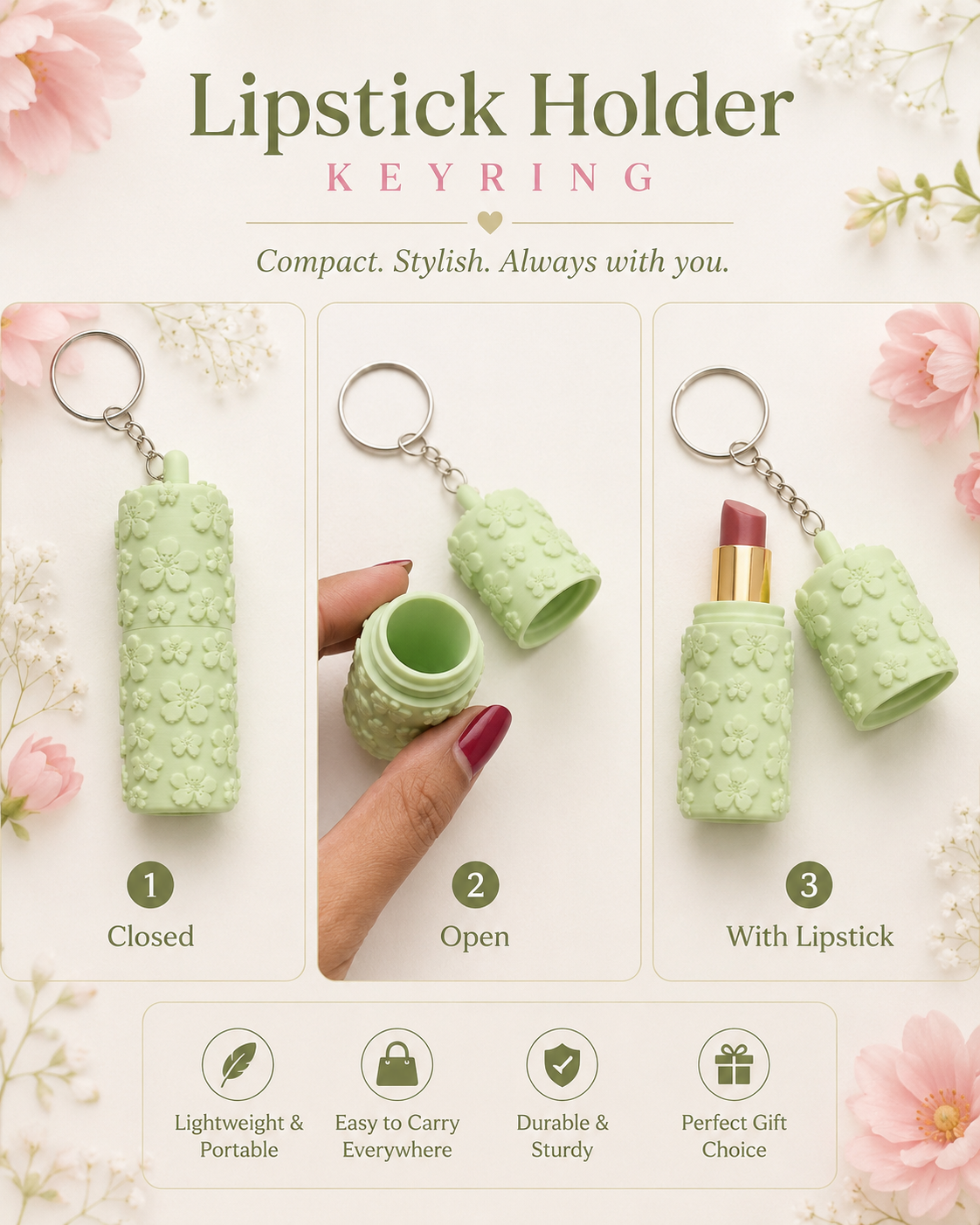 Floral mini wallet set - Image 7
